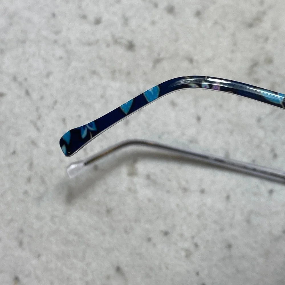 Vera Bradley Char Tropics Eyeglasses Tapestry Clear Floral 55-17-135 UV400